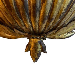 Set of Gilt Metal Sconces, Sold per Pair