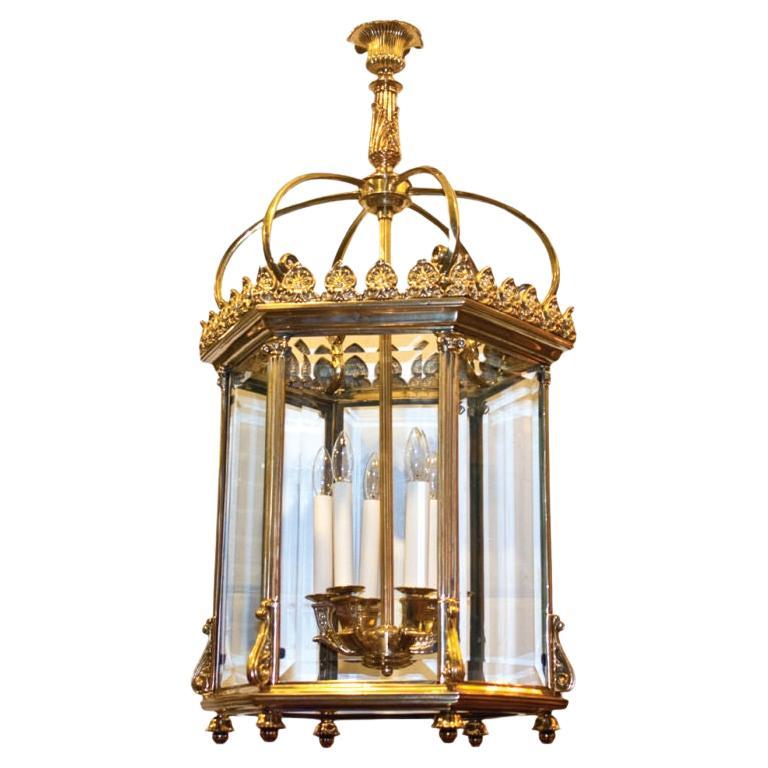 Set of Gilt Neoclassic Lanterns, Sold Individually