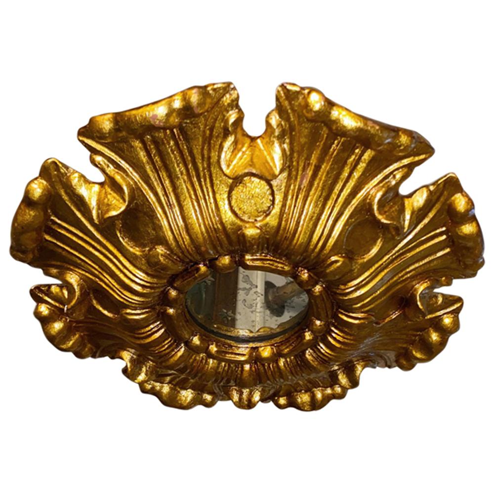 Set of Giltwood Sunburst Fixtures, Sold Individually For Sale