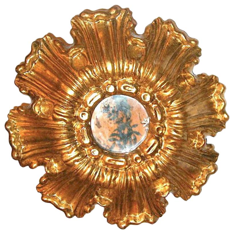 Set of Giltwood Sunburst Fixtures, Sold Individually For Sale
