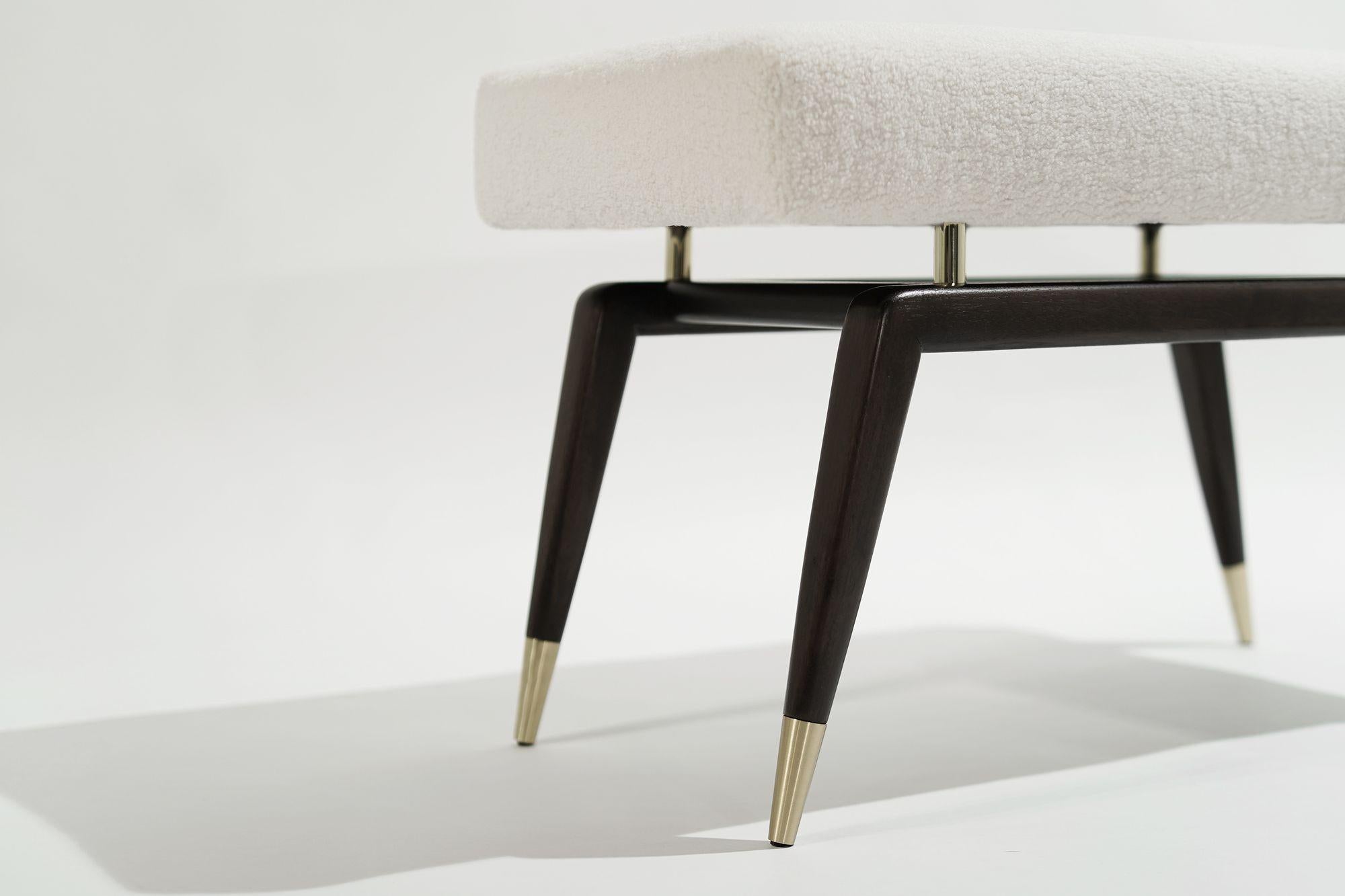 Set di panche GIO Serie 32 in noce speciale di Stamford Modern in vendita 3
