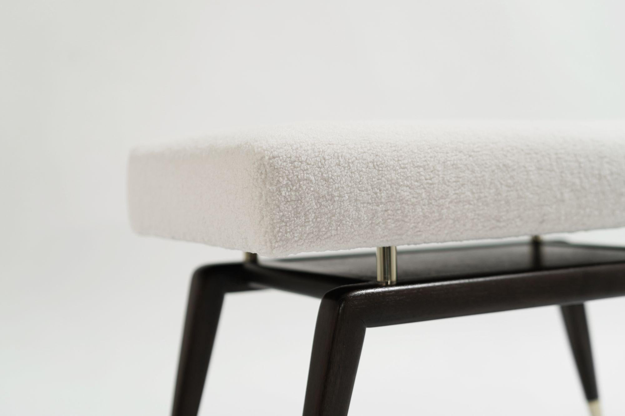 Set di panche GIO Serie 32 in noce speciale di Stamford Modern in vendita 4