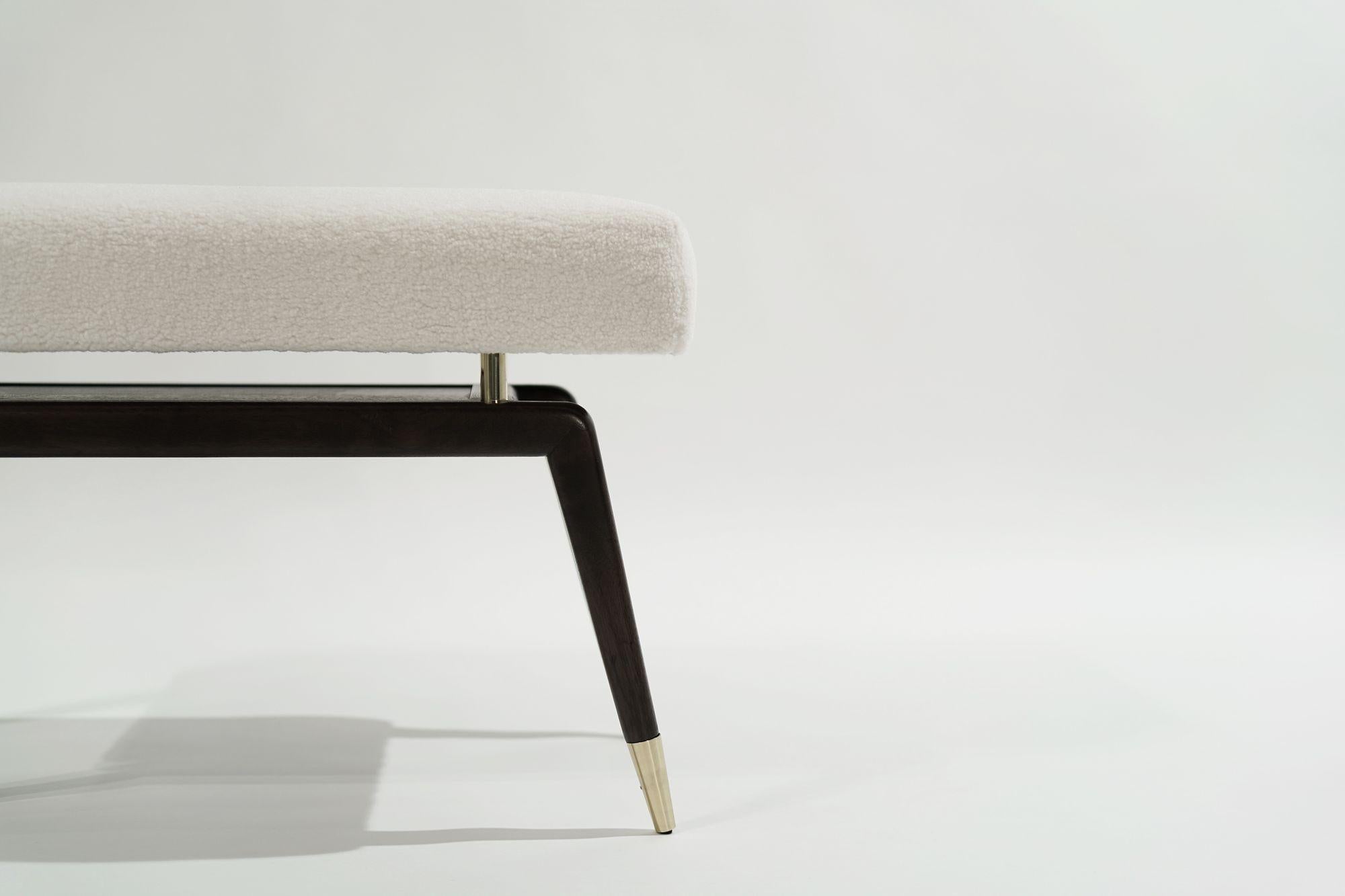 Set di panche GIO Serie 32 in noce speciale di Stamford Modern in vendita 5
