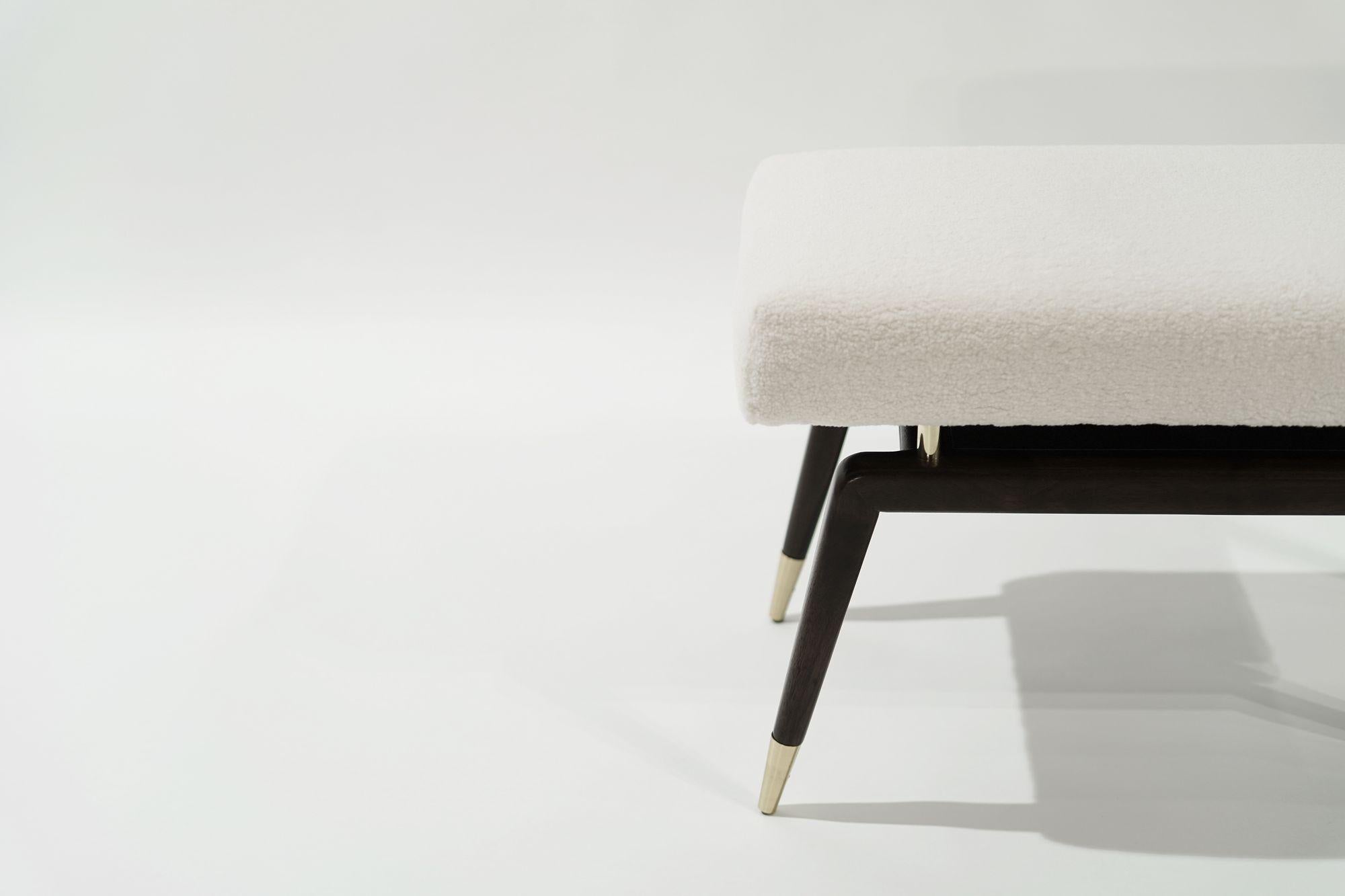 Set di panche GIO Serie 32 in noce speciale di Stamford Modern in vendita 6