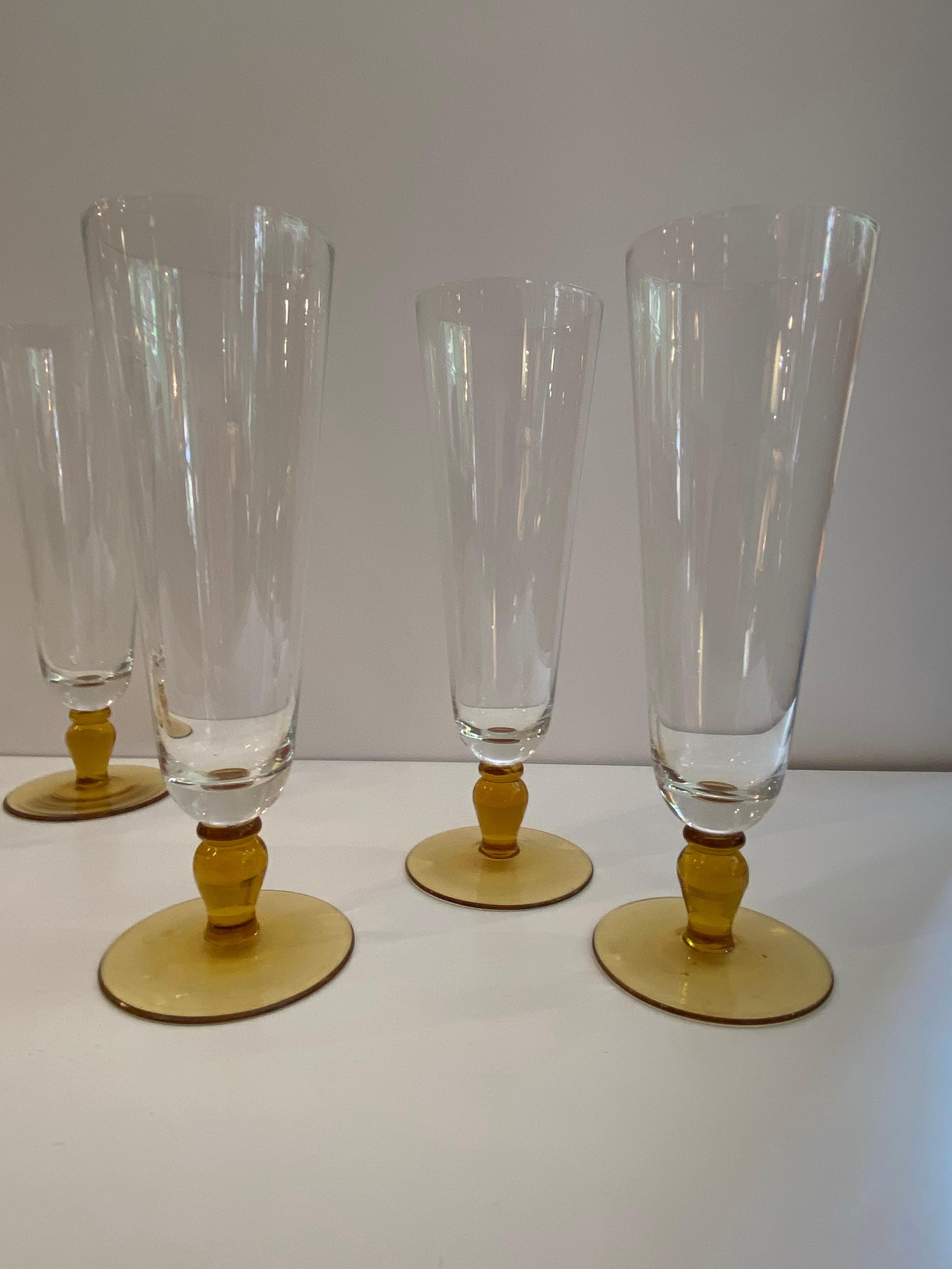 Set of Glass Beer Pilsners 1