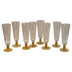 Set of Glass Beer Pilsners