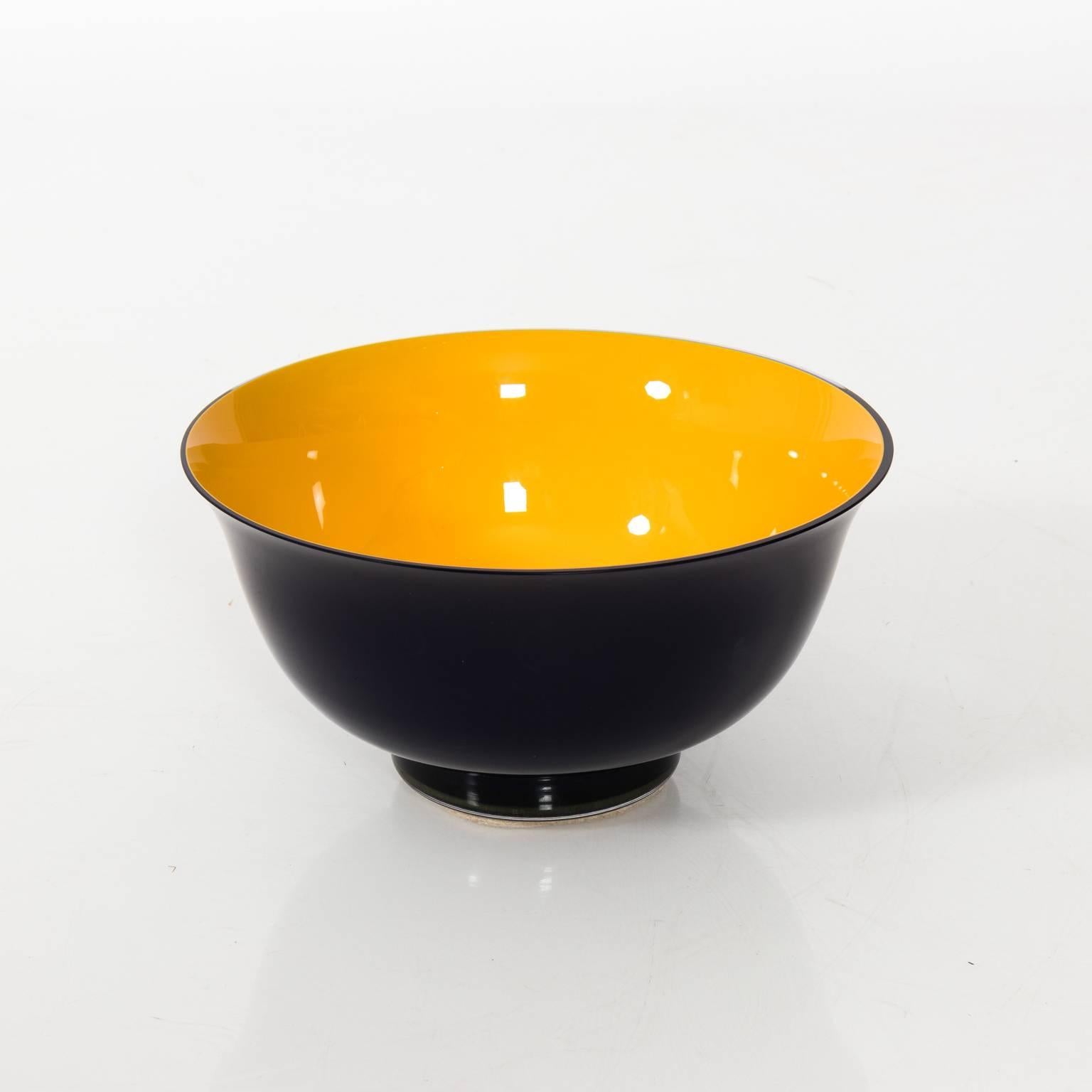 Set of Two Glass Bowls by Carlo Moretti at 1stDibs