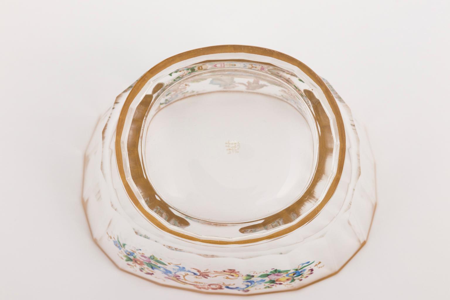 Set of Glass Bowls by Lobmeyer, circa 1890 For Sale 4