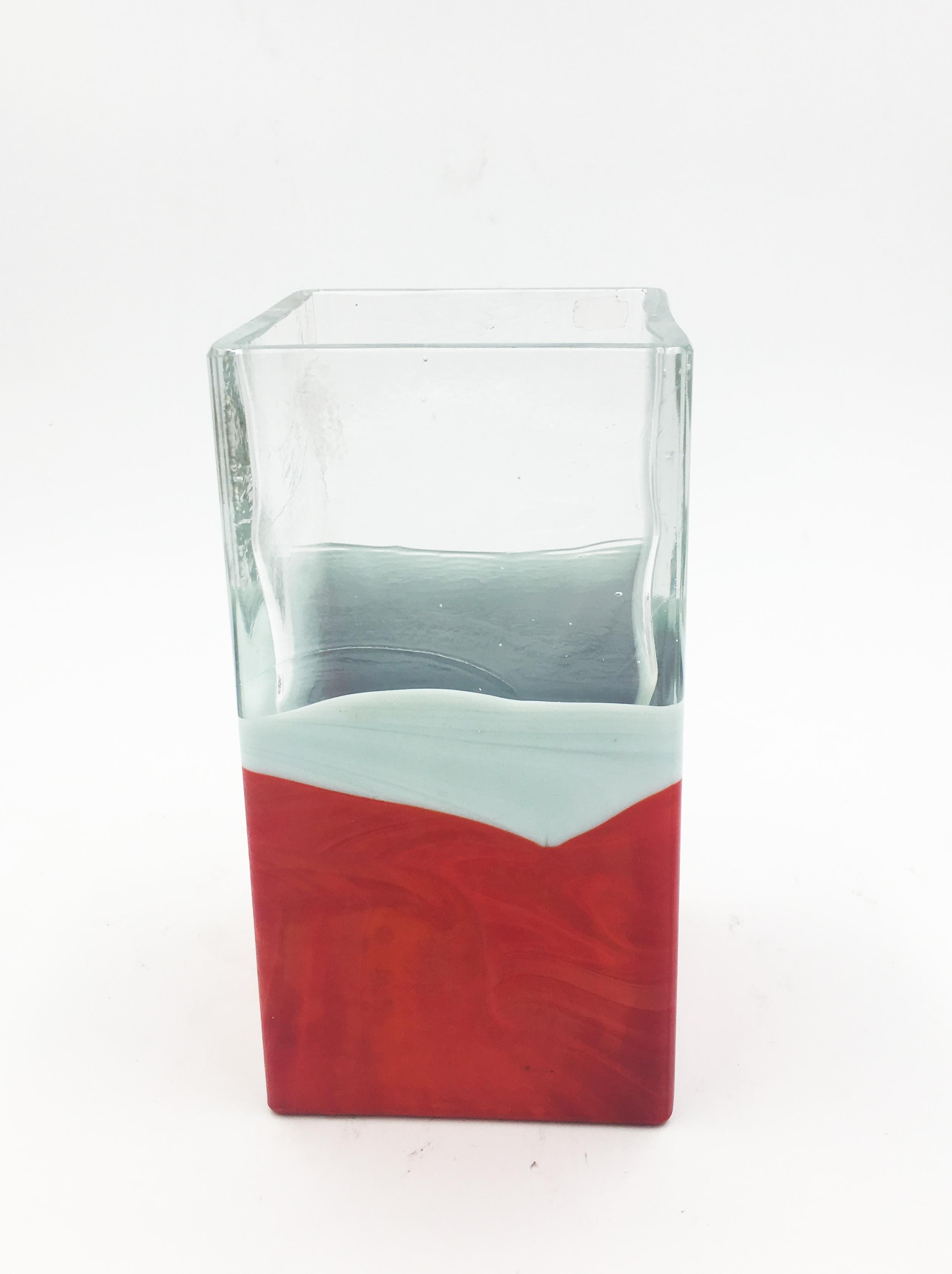 Mid-Century moderno Trois vases par Ludovico Diaz de Santillana _ Venini, Murano, 1968 in vendita