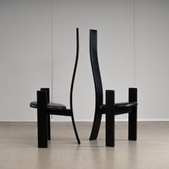 Set of Golem Chairs by Vico Magistretti for Poggi Pavia, 1968