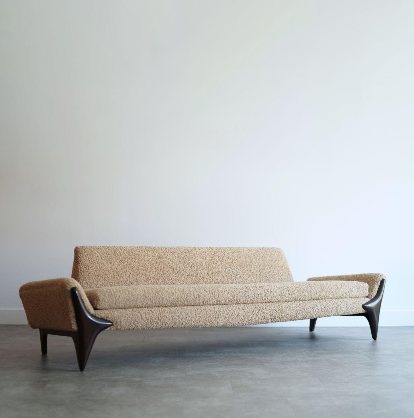 American Set of Gondola Sofas by Adrian Pearsall, C. 1950s For Sale
