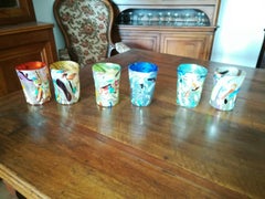 Set of “goti de fornasa” Glasses