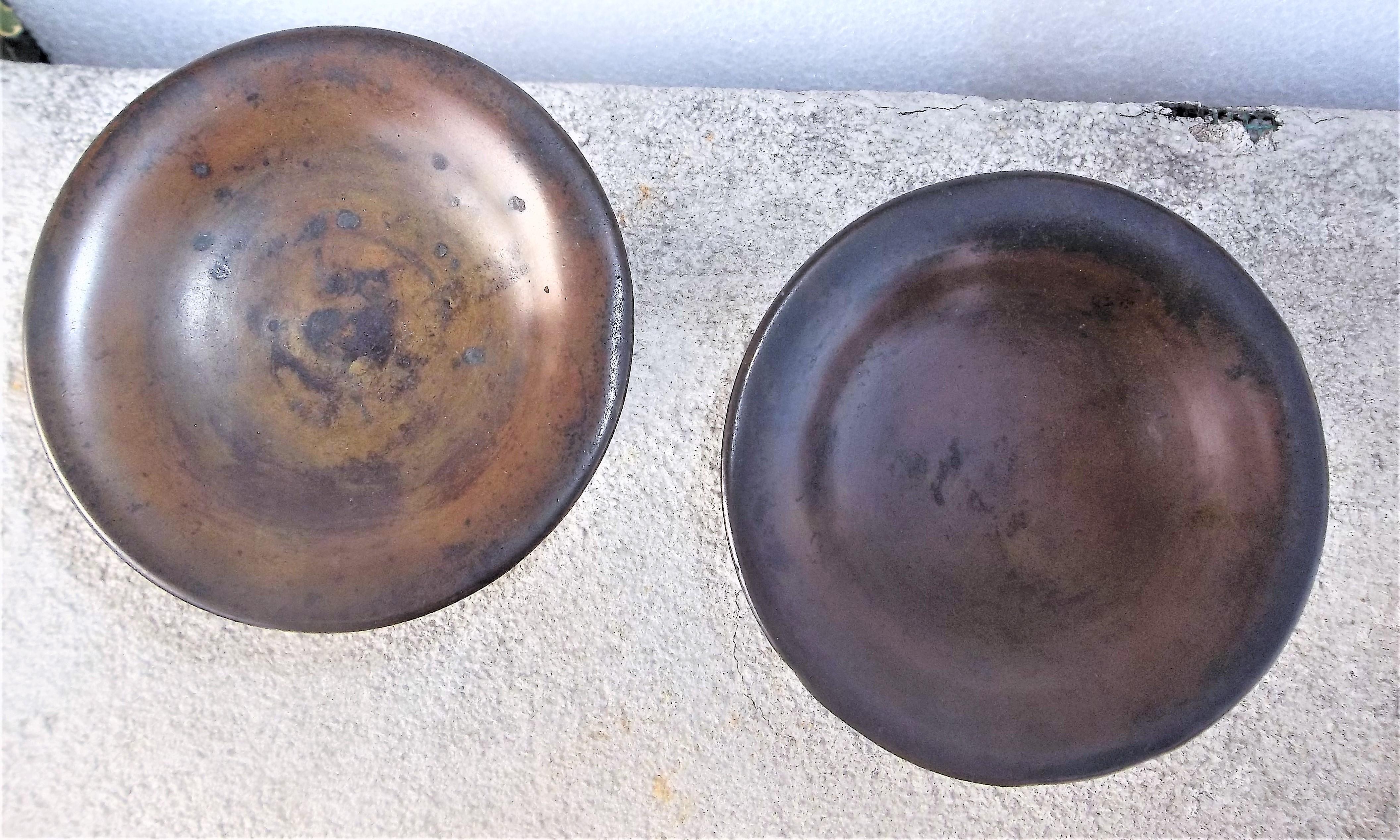 Set of Grand Tour Empire Bronze Tazza and a Coffer on Sienna Marble Bases 3