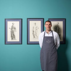 Set of Grand Tour Frame Paintings After Richard Dalton