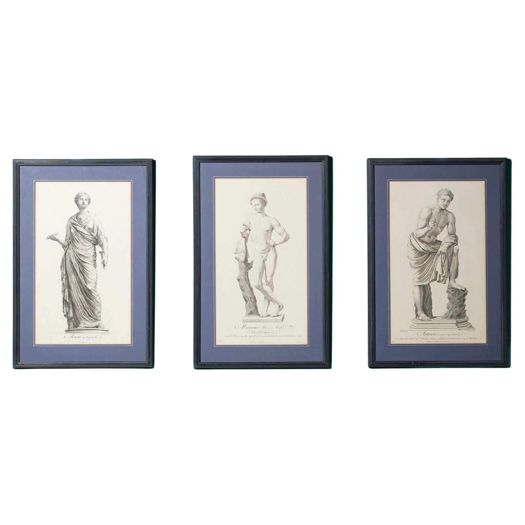 Set of Grand Tour Frame Paintings After Richard Dalton For Sale