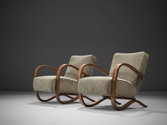 Set of Halabala Lounge Chairs for L.