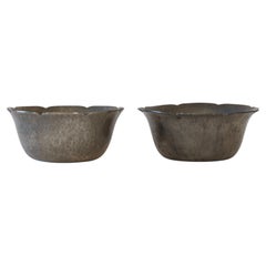 Used Set of hammered pewter bowls by Just Andersen, 1920s, Denmark