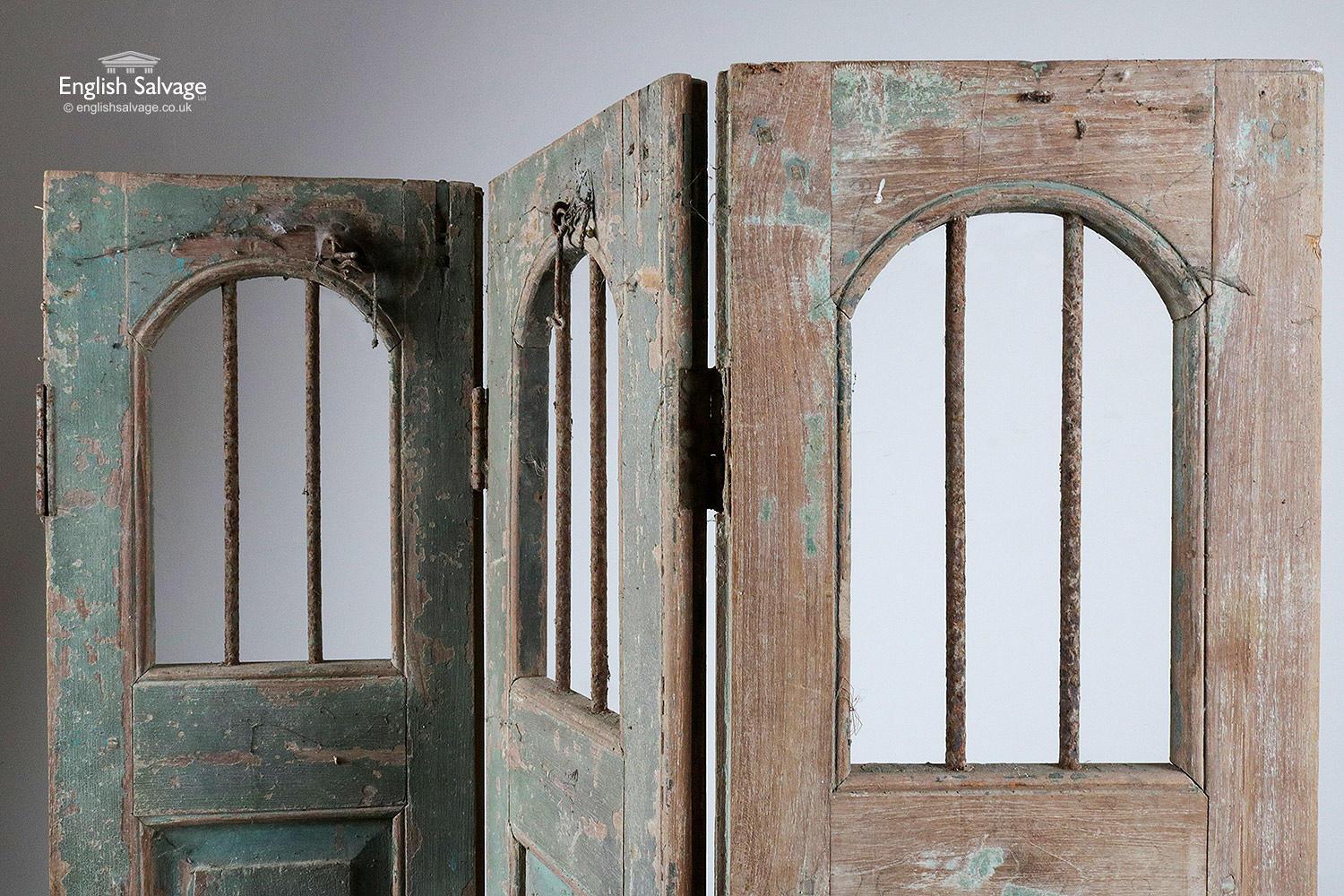 Set of Hardwood Folding Doors / Shutters, 20th Century For Sale 1