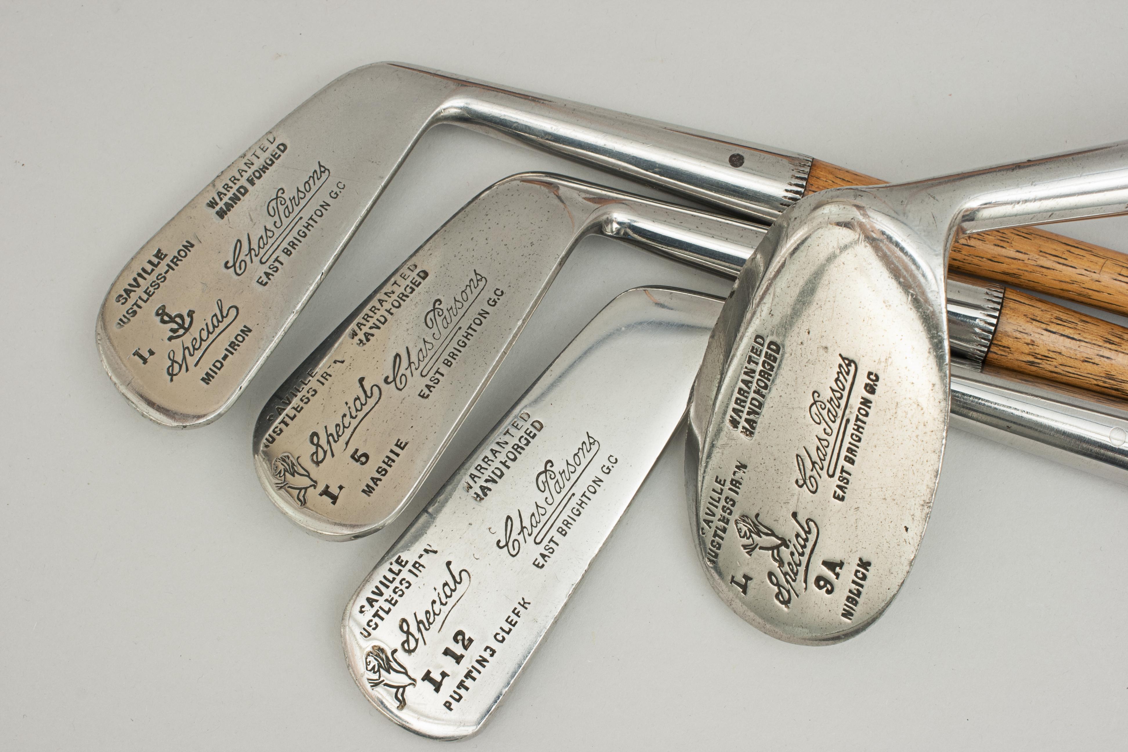 Set of Hickory Golf Clubs at 1stDibs leather grips for hickory golf