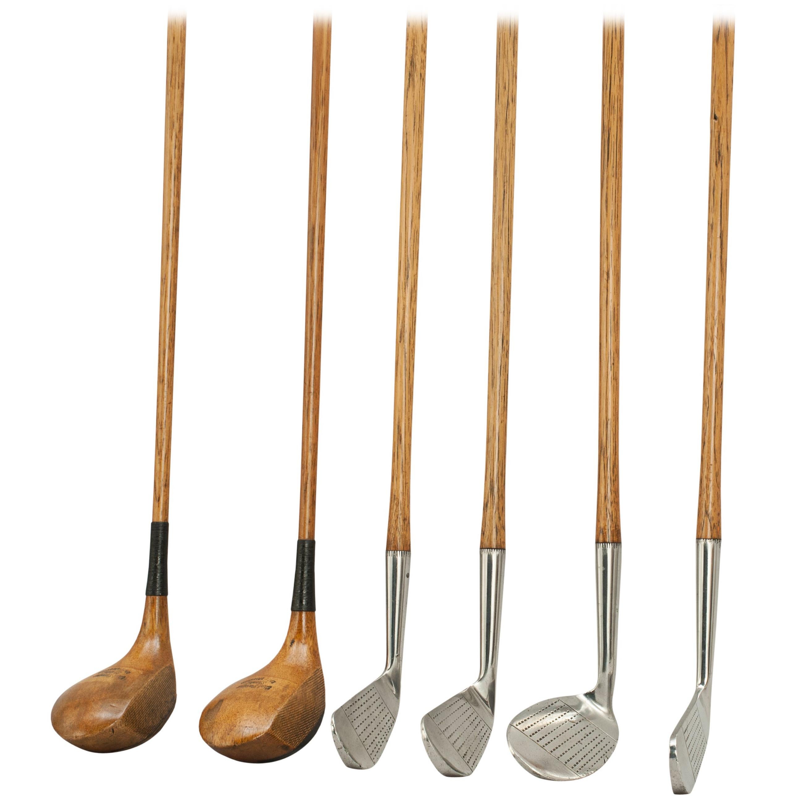 Set of Hickory Golf Clubs at 1stDibs
