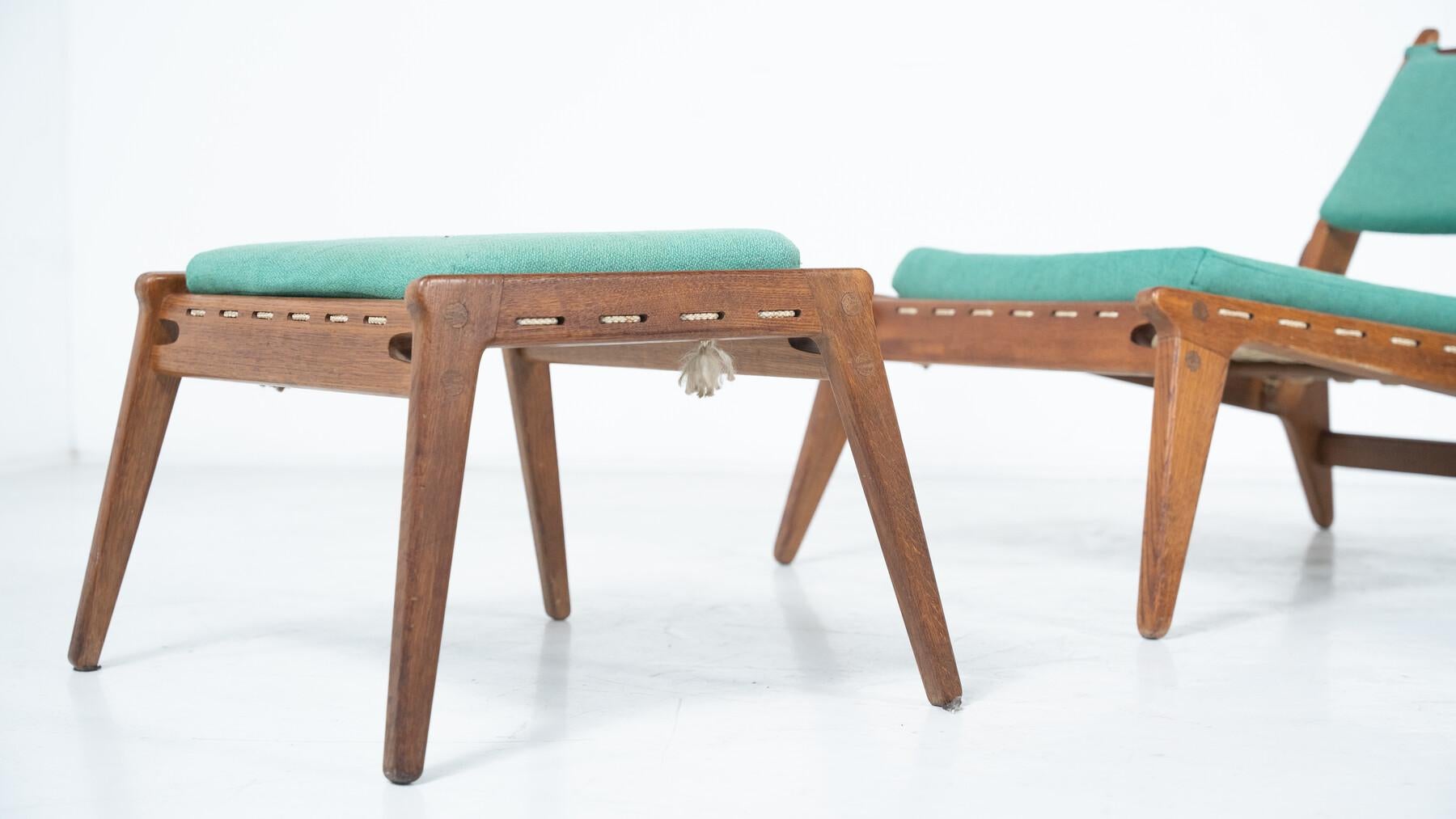 Set of Hunting Chairs by Heinz Heger and Annaberg Buchholz, former GDR, 1960s In Good Condition For Sale In Brussels, BE