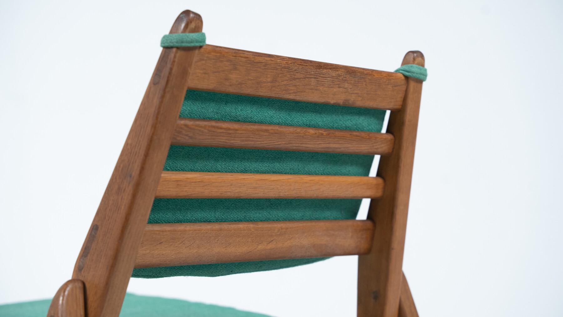 Set of Hunting Chairs by Heinz Heger and Annaberg Buchholz, former GDR, 1960s For Sale 6