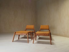 Set of hunting chairs by Heinz Heger for PGH 1960's