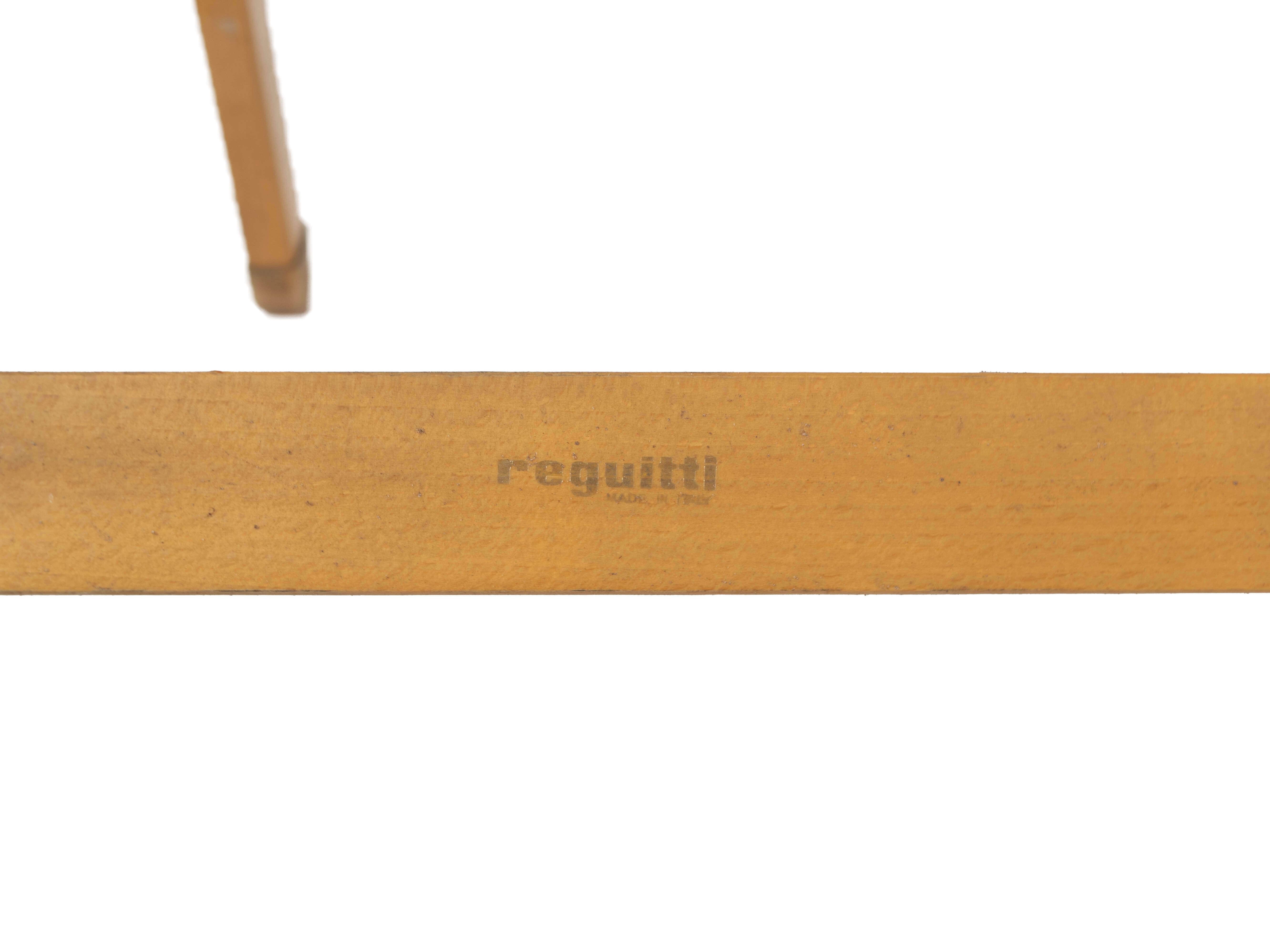 Ensemble de chaises à baldaquin pliantes Ico Parisi pour Reguitti, Italie 1970 en vente 7