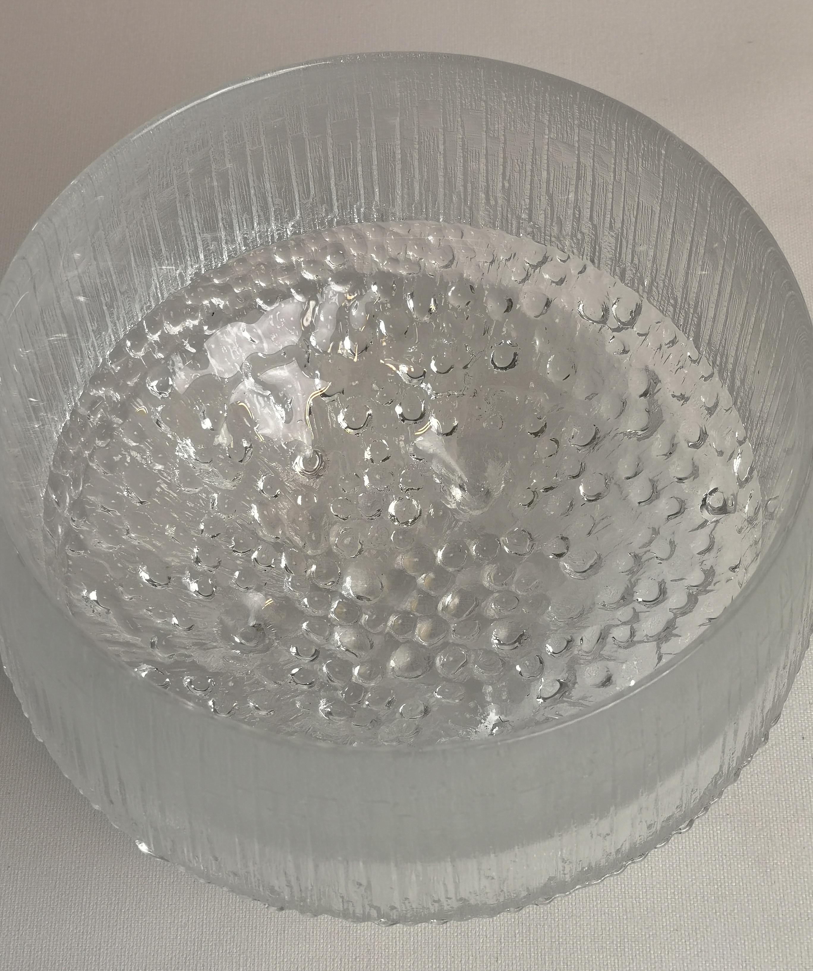 Glass Set of Iittala Ultima Thule Bowls 13 Pieces For Sale