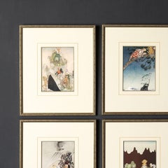 Conjunto de ilustraciones de Al Este del Sol y al Oeste de la Luna de Kay Nielsen