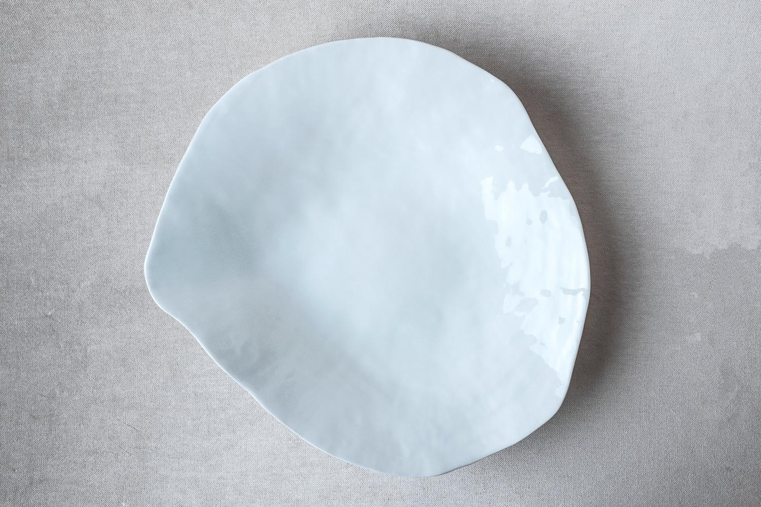 Set of Indulge nº2+nº5+nº6 / White / Dinner Set, Handmade Porcelain Tableware For Sale 6