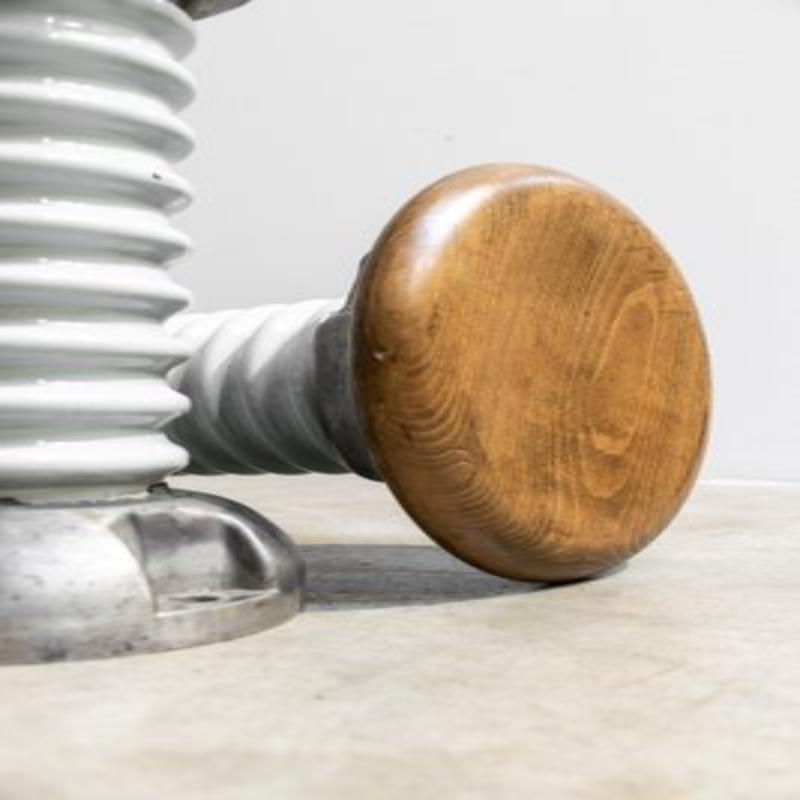 20ième siècle Ensemble de tabourets industriels électriques Insoor en vente
