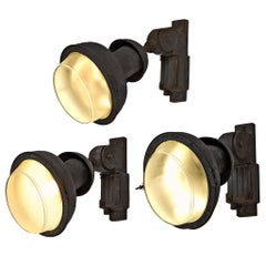 Set of Industrial Wall Lamps
