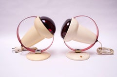Set of "Infraphil" Heat Lamps / Sconces by Charlotte Perriand for Philips