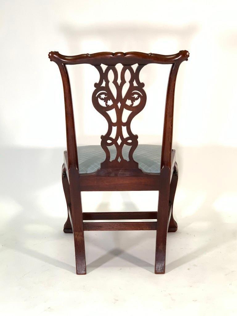 Set of Period 18th c. Irish Dining Chairs For Sale 1