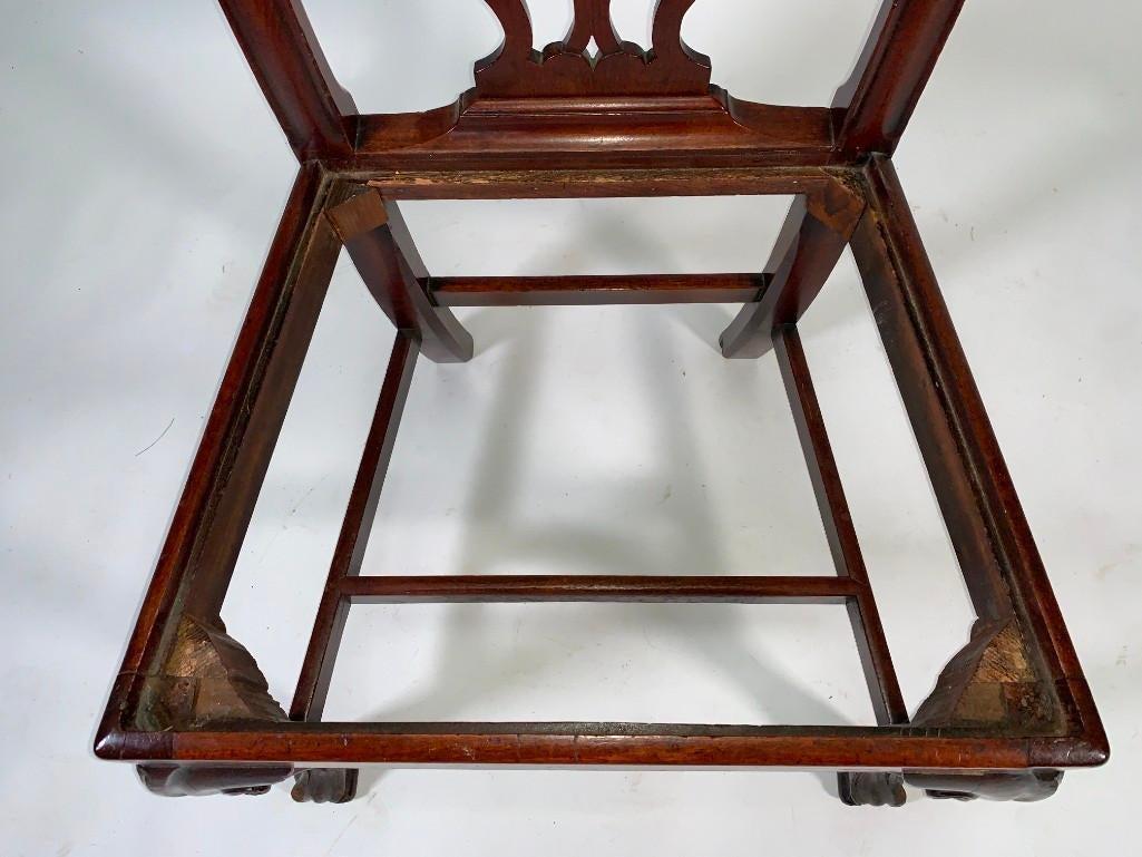 Set of Period 18th c. Irish Dining Chairs For Sale 5