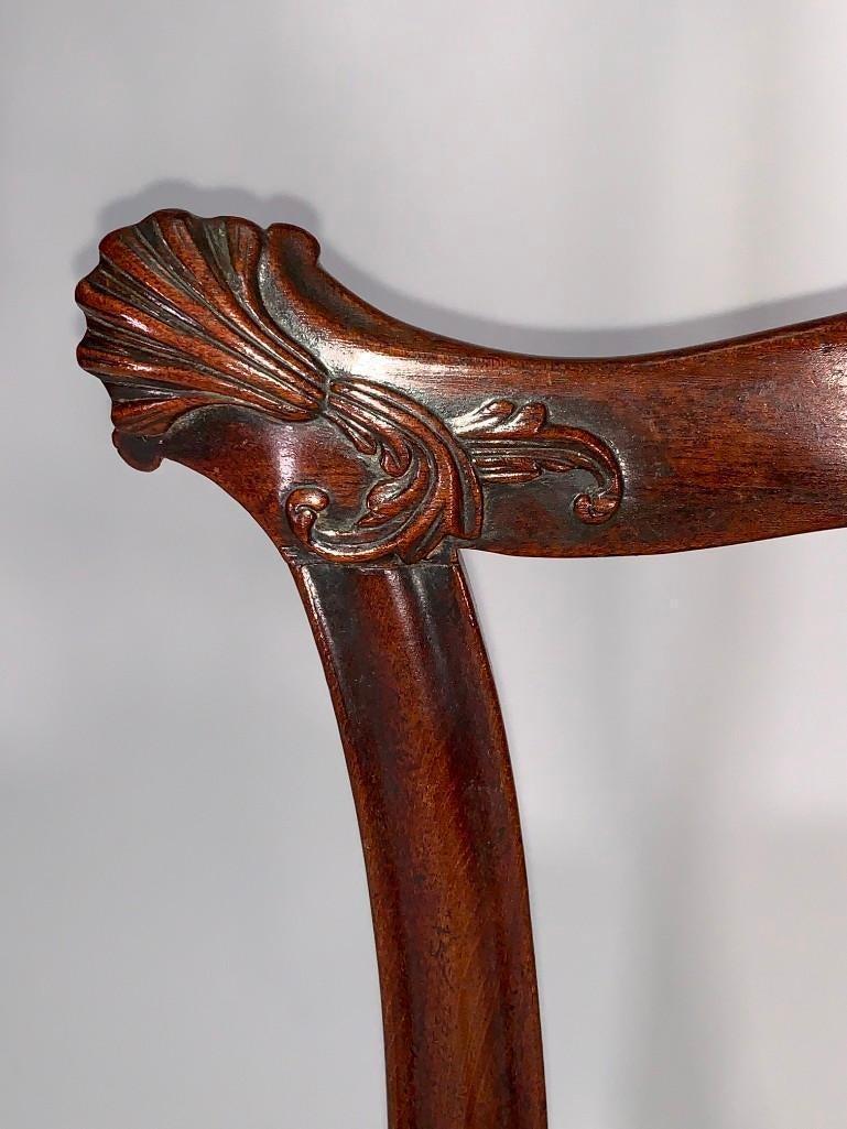 Northern Irish Set of Period 18th c. Irish Dining Chairs For Sale