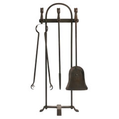 Jeu d'outils à feu en fer