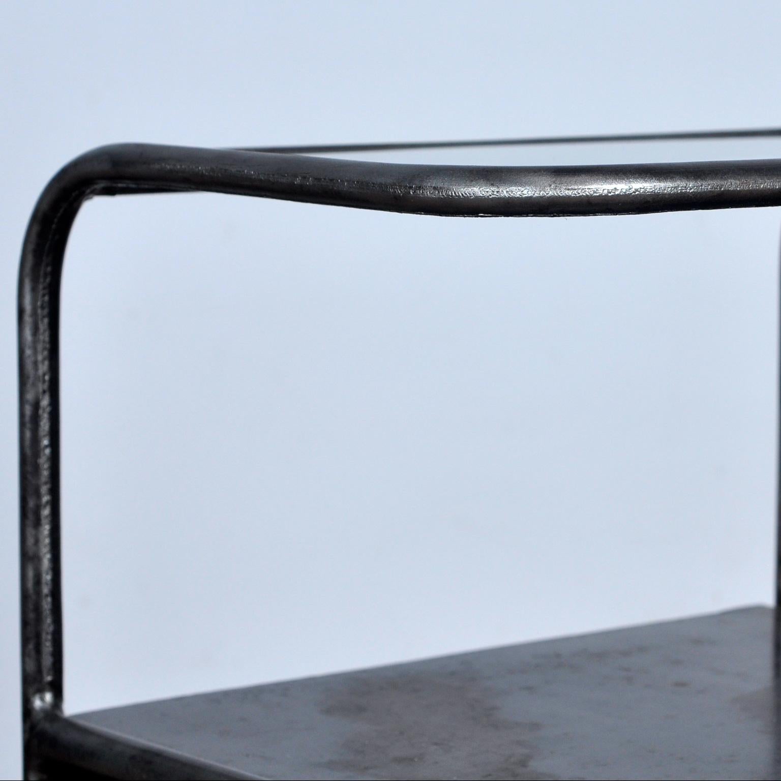 Set Of Iron Nightstands, 1950’s For Sale 5