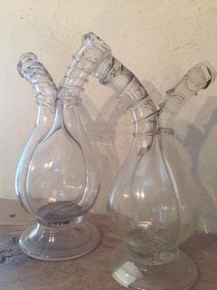 Set of Italian 18th century Oil and Vinegar Flacons