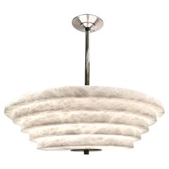 Set of Italian Alabaster Light Fixtures, Sold Individually