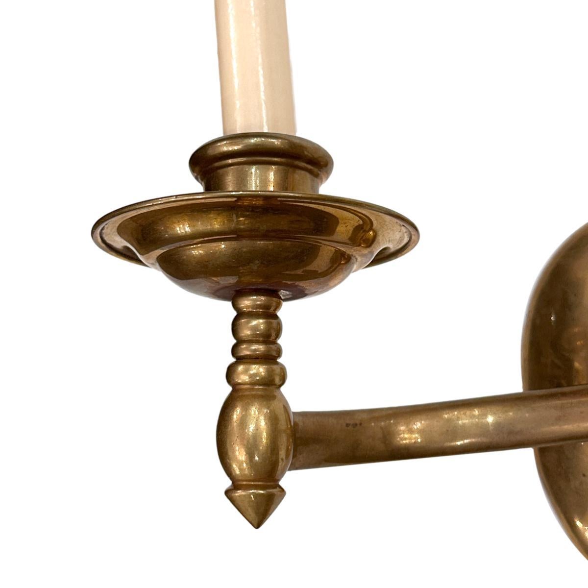 French Set of Italian Art Deco Style Sconces, Sold per Pair For Sale