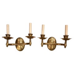 Set of Italian Art Deco Style Sconces, Sold per Pair