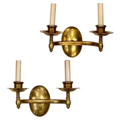 Set di lampade in bronzo italiano, vendute a coppia