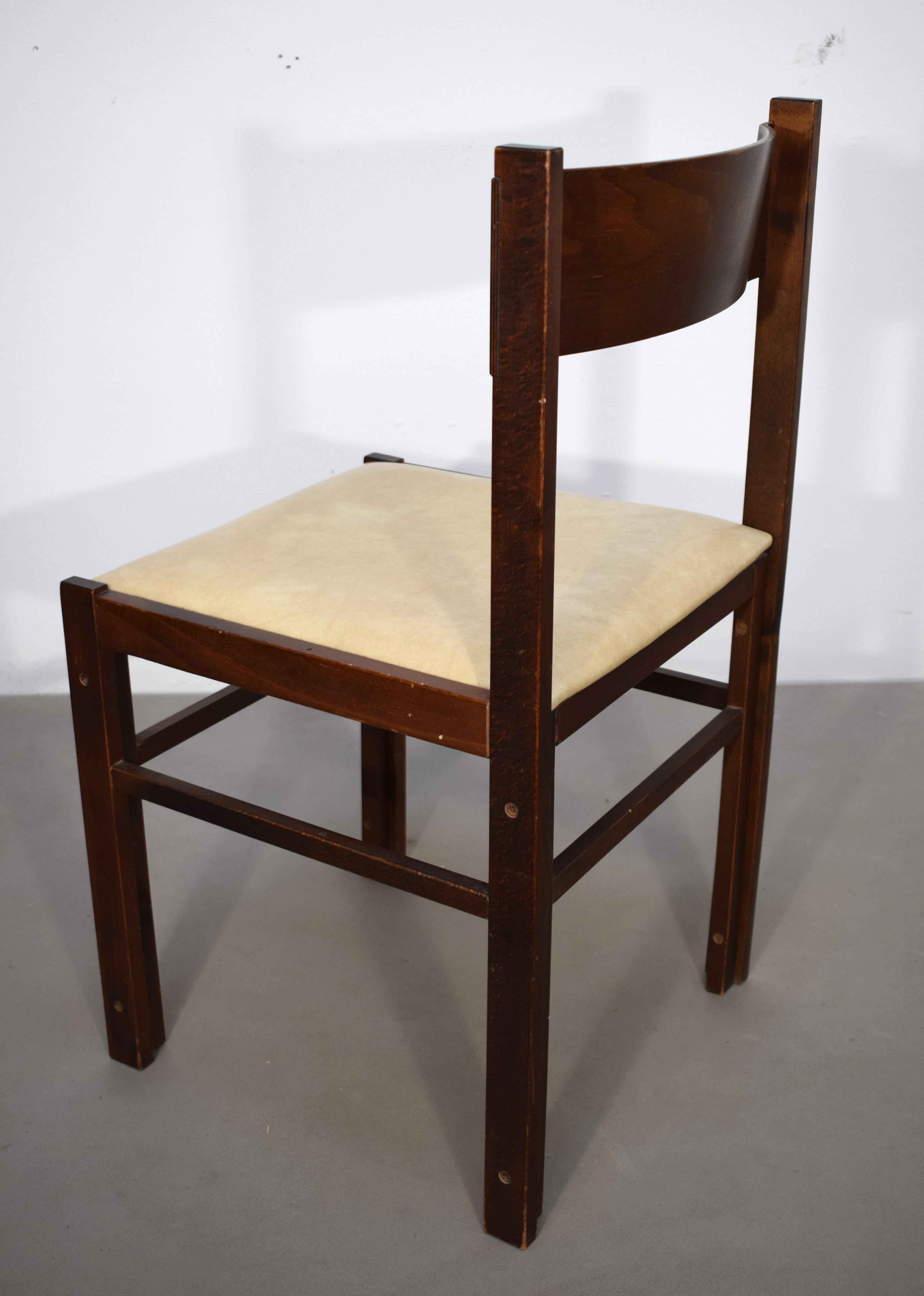 Ensemble de chaises italiennes par Dal Vera, 1960 en vente 4