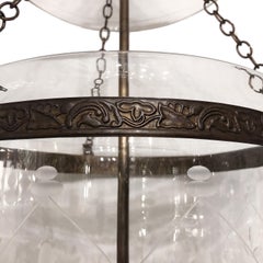 Juego de faroles italianos de vidrio grabado, se venden por unidad