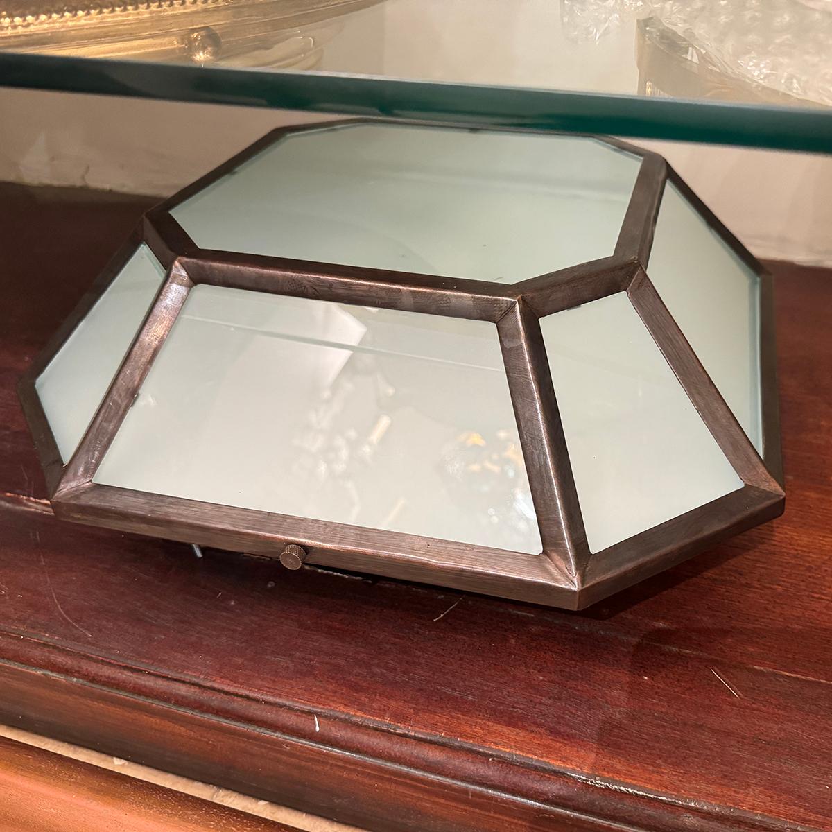 Bronze Ensemble de luminaires italiens encastrés, vendus individuellement en vente