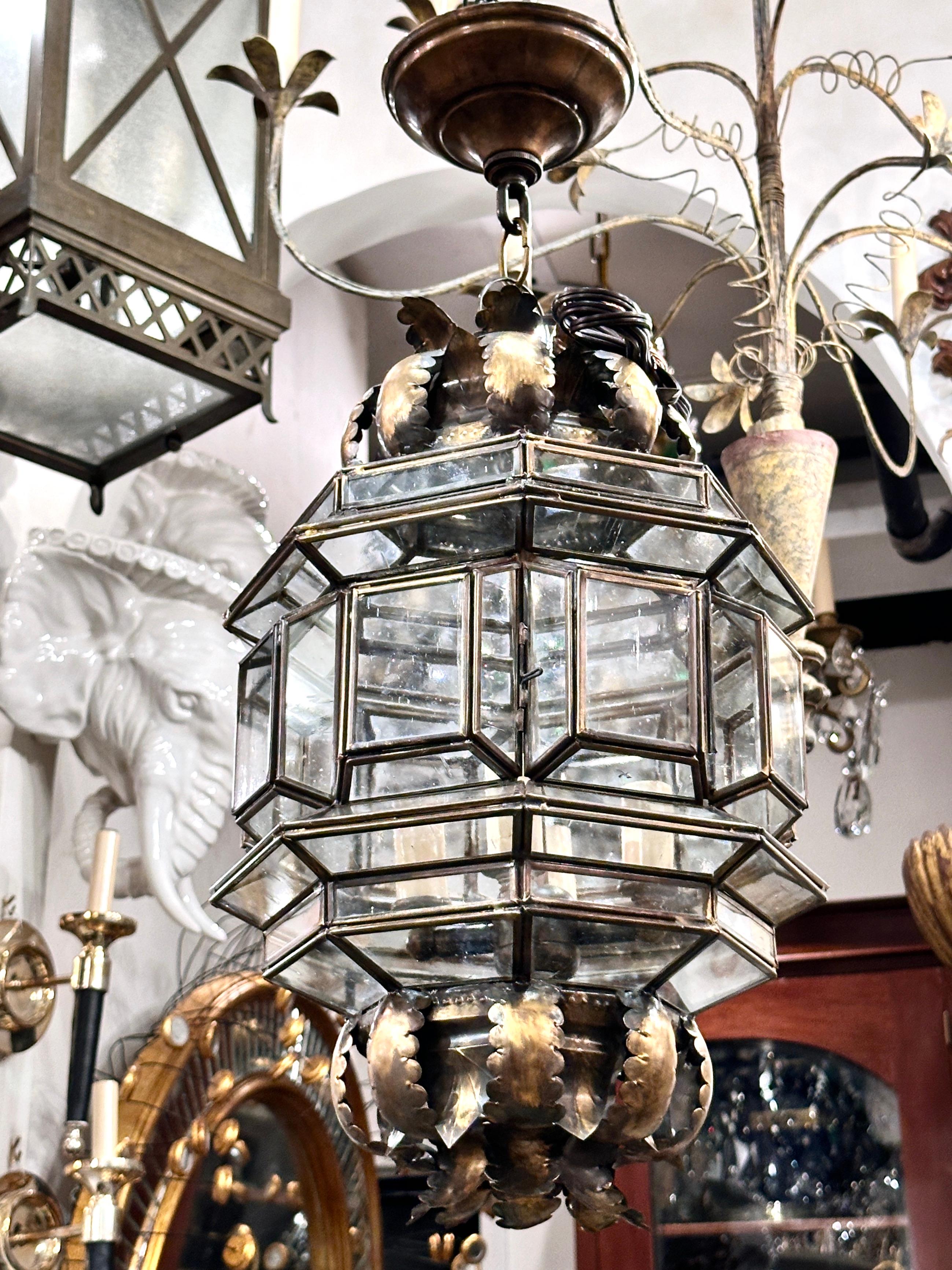 Set of Italian Gilt Lanterns, Sold Individually For Sale 2