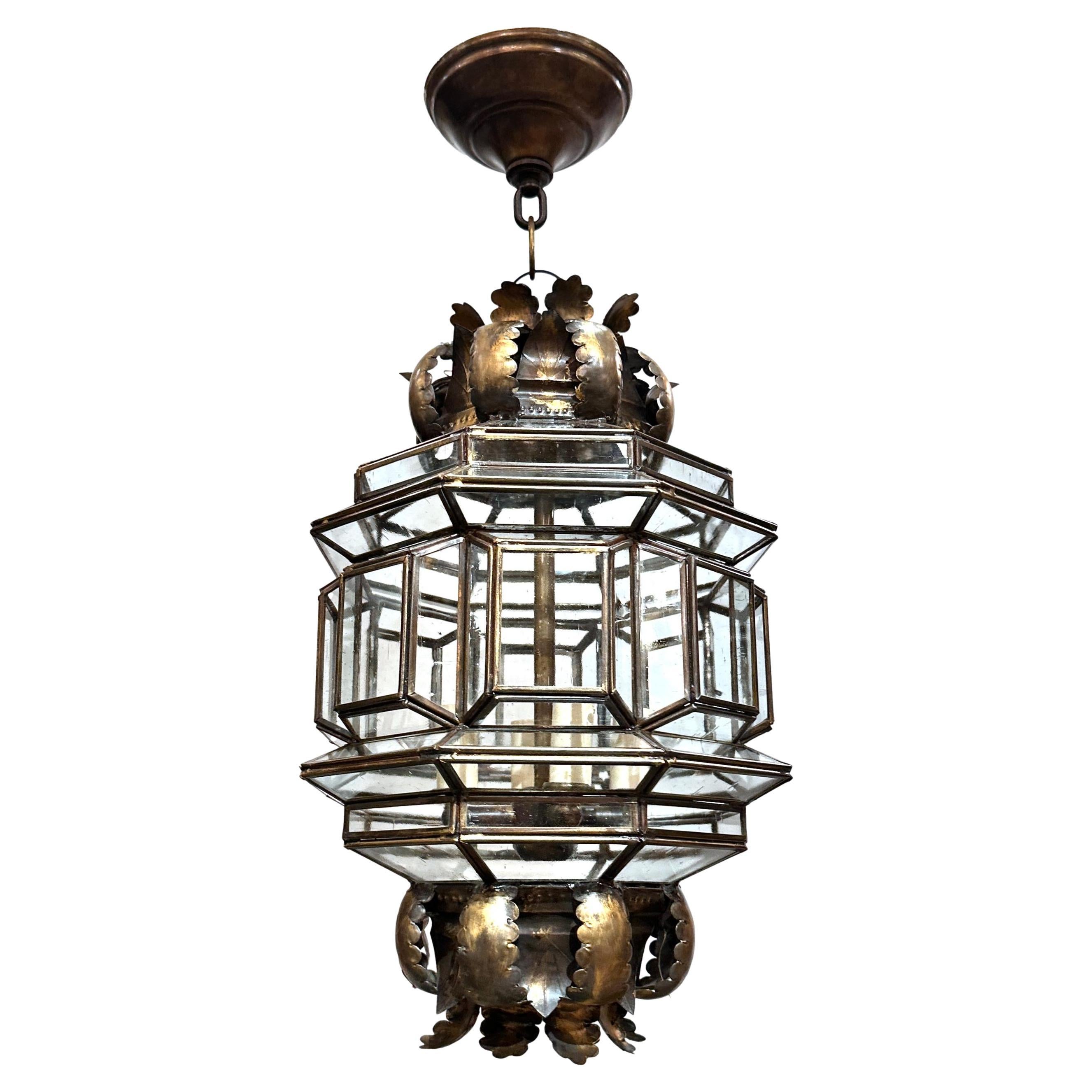 Set of Italian Gilt Lanterns, Sold Individually For Sale