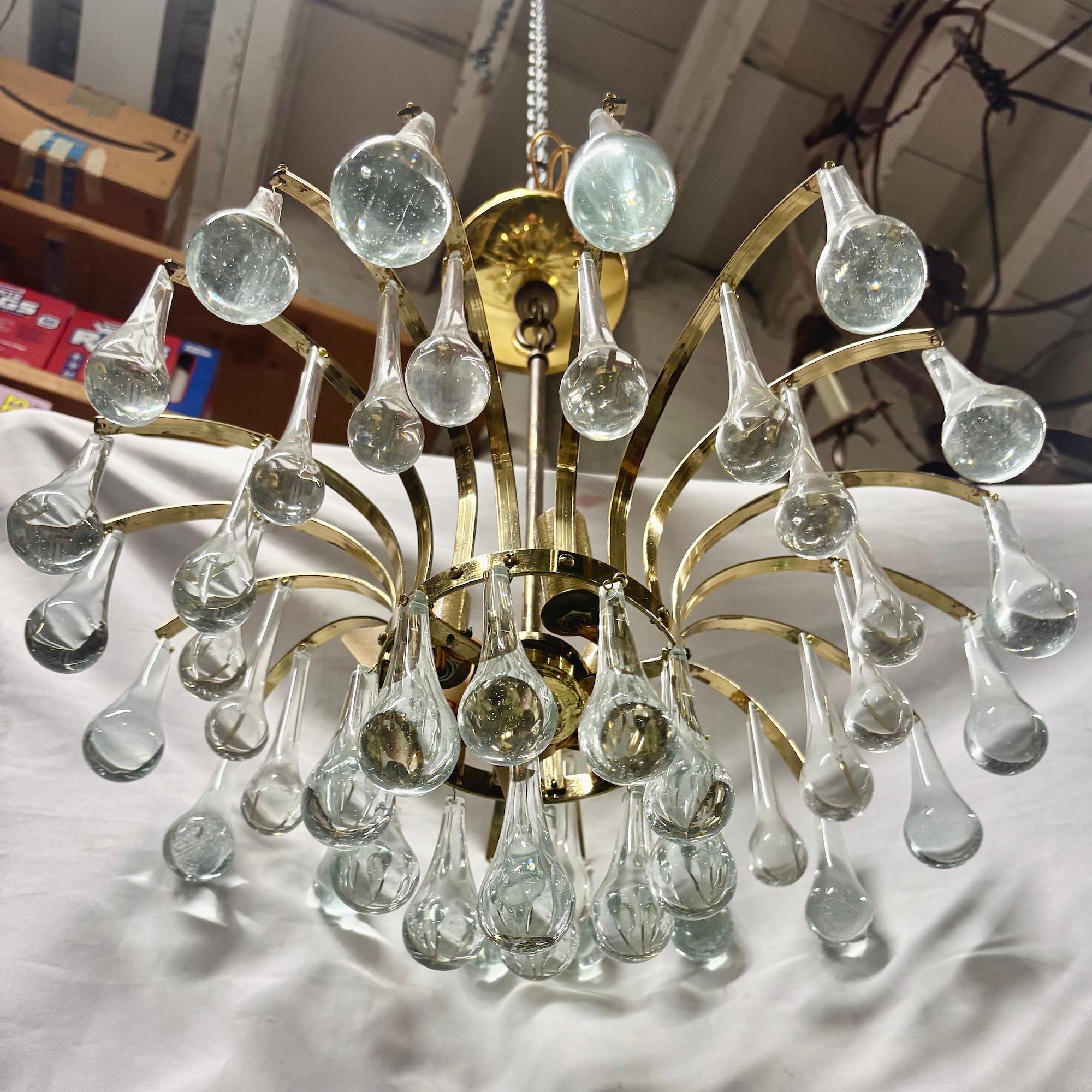 Set di lampade a goccia in vetro italiano, vendute singolarmente in vendita 5
